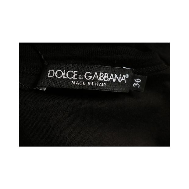 DOLCE & GABBANA Black Robot T-Shirt